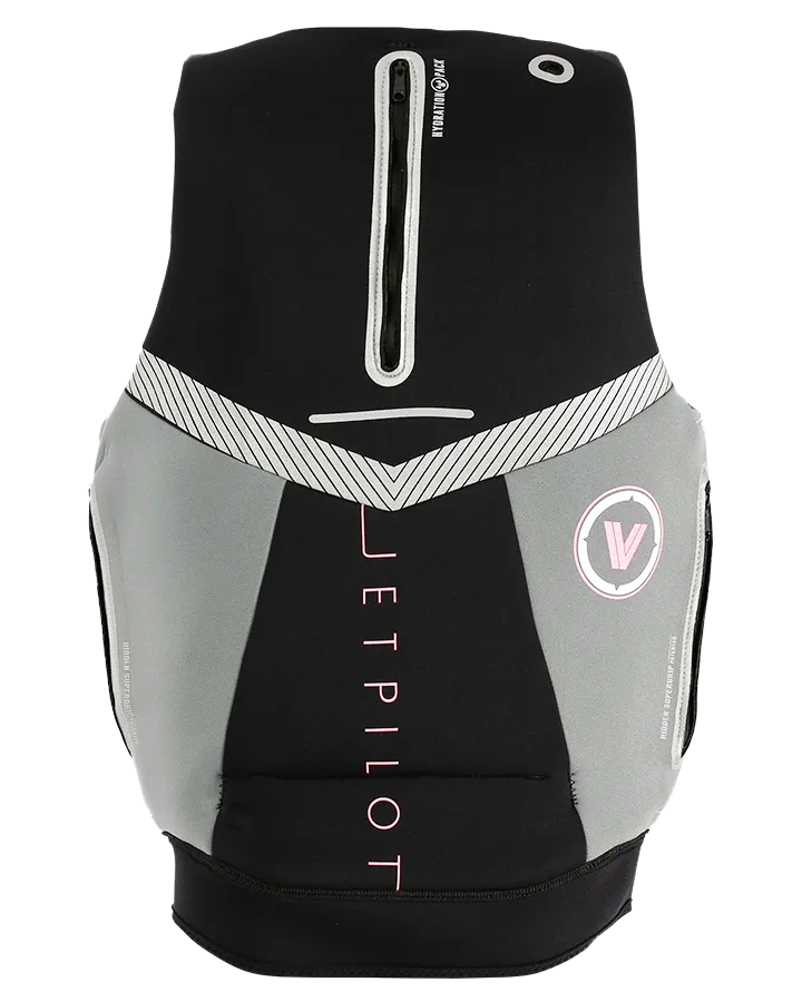 Jetpilot Venture Women's Neoprene Vest - Black/Charcoal - 2023