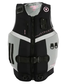 Jetpilot Venture Women's Neoprene Vest - Black/Charcoal - 2023