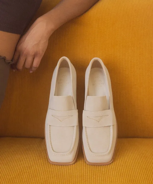 June Showers - Square Toe Penny Loafers - Shop now for trendy square toe penny loafers from June Showers. Versatile and stylish,