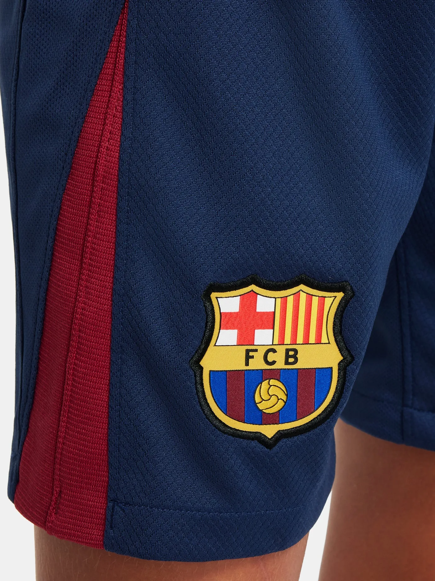 Junior FC Barcelona Home Shorts 24/25 - Buy Now