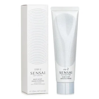 Kanebo Sensai  Sensai Silky Purifying Mud Soap - Wash & Mask (New Packaging) 125ml/4.3oz -25%