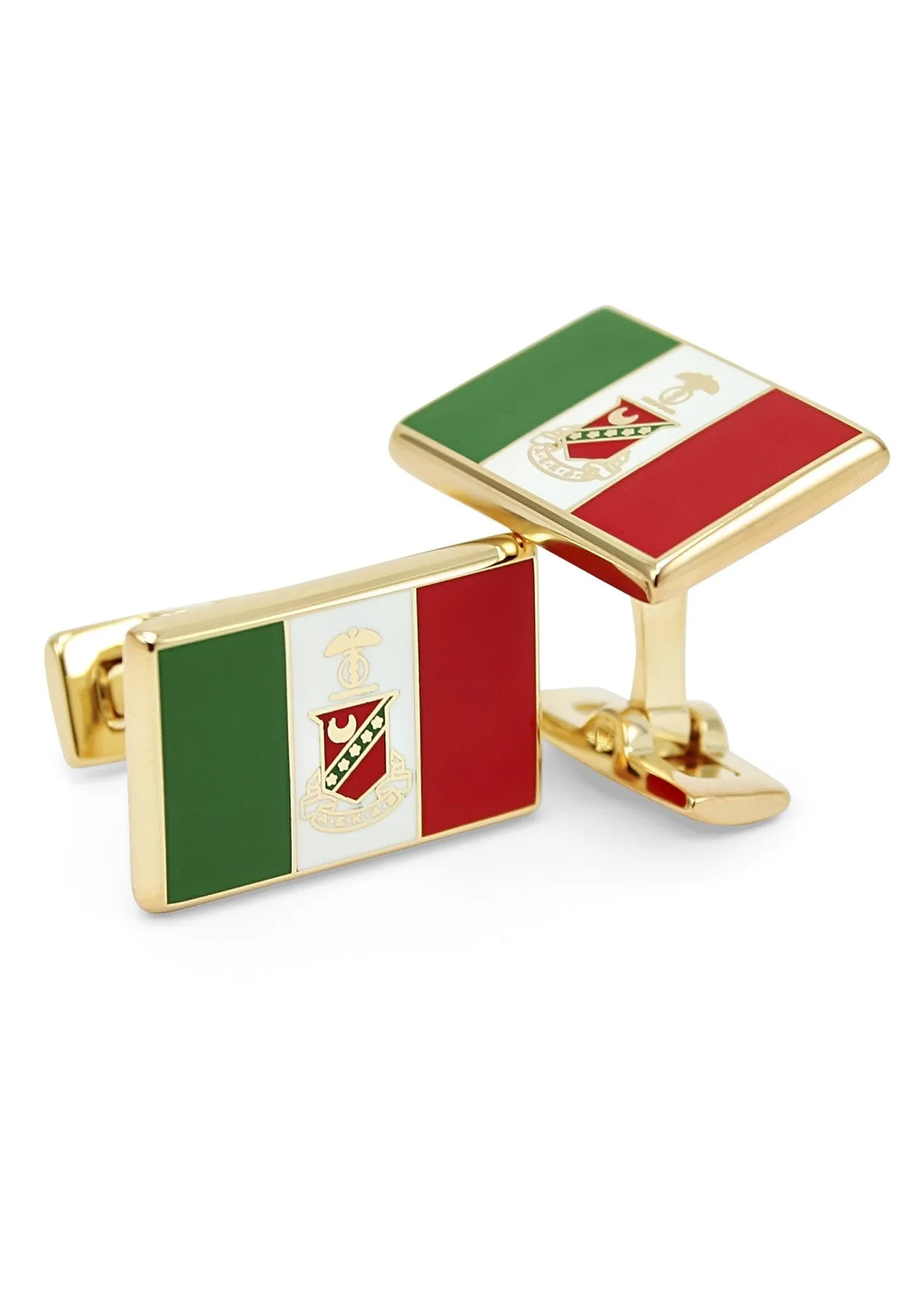 Kappa Sigma Gold Flag Cufflinks