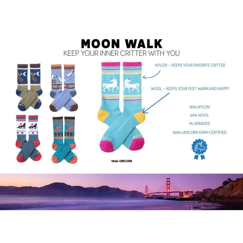 Kavu Unisex Moonwalk Socks – Foxy