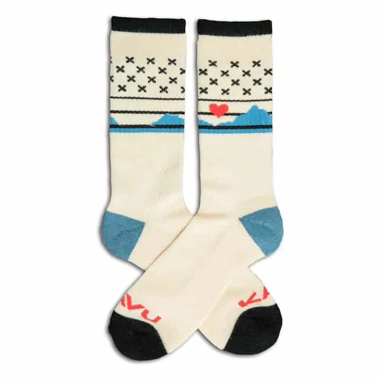 Kavu Unisex Moonwalk Socks – I Heart You