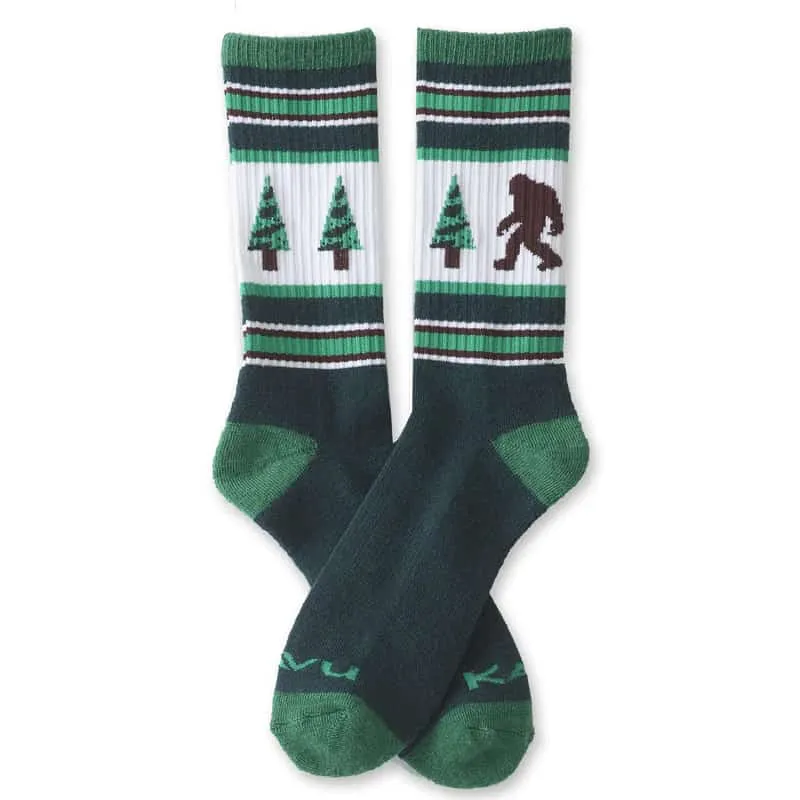 Kavu Unisex Moonwalk Socks – Sasquatch