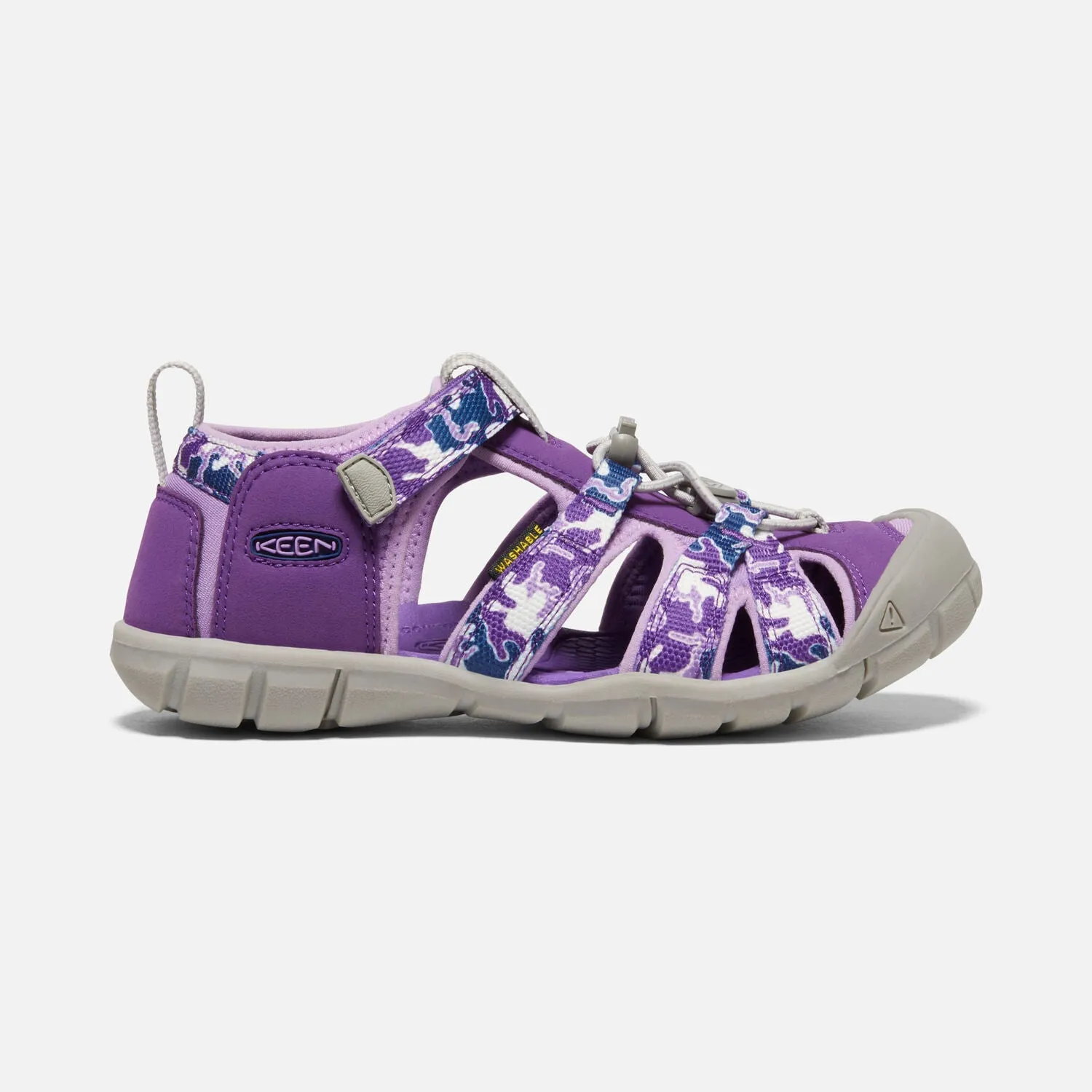 Keen Camo Purple Seacamp II CNX Youth Sandal