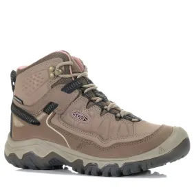 Keen Targhee IV Mid Waterproof Brindle/Nostalgia Rose - Women's Shoes (Google SEO result)