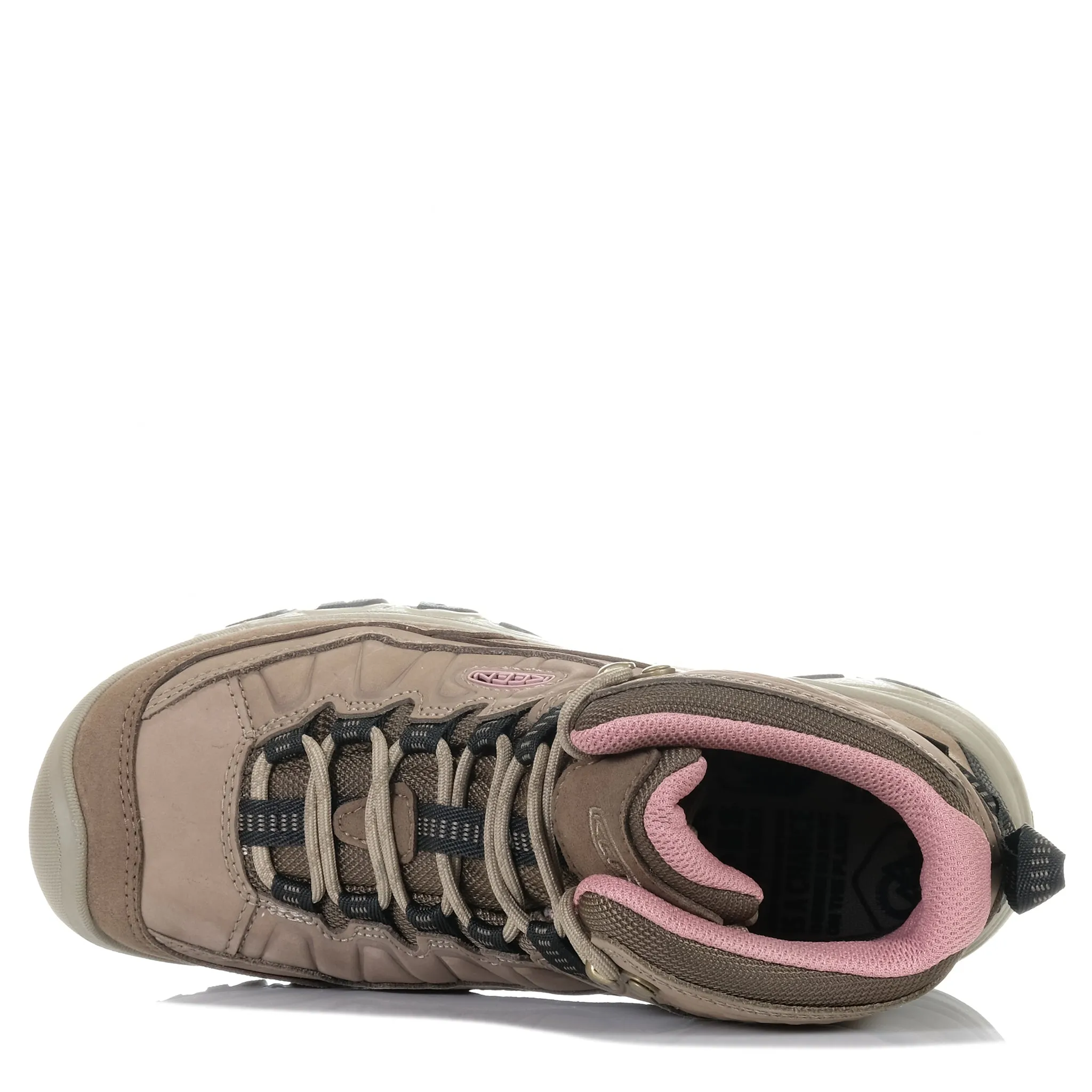 Keen Targhee IV Mid Waterproof Brindle/Nostalgia Rose - Women's Shoes (Google SEO result)