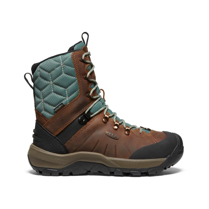 KEEN Women's Revel IV High Polar Boot - Maple/Dark Forest