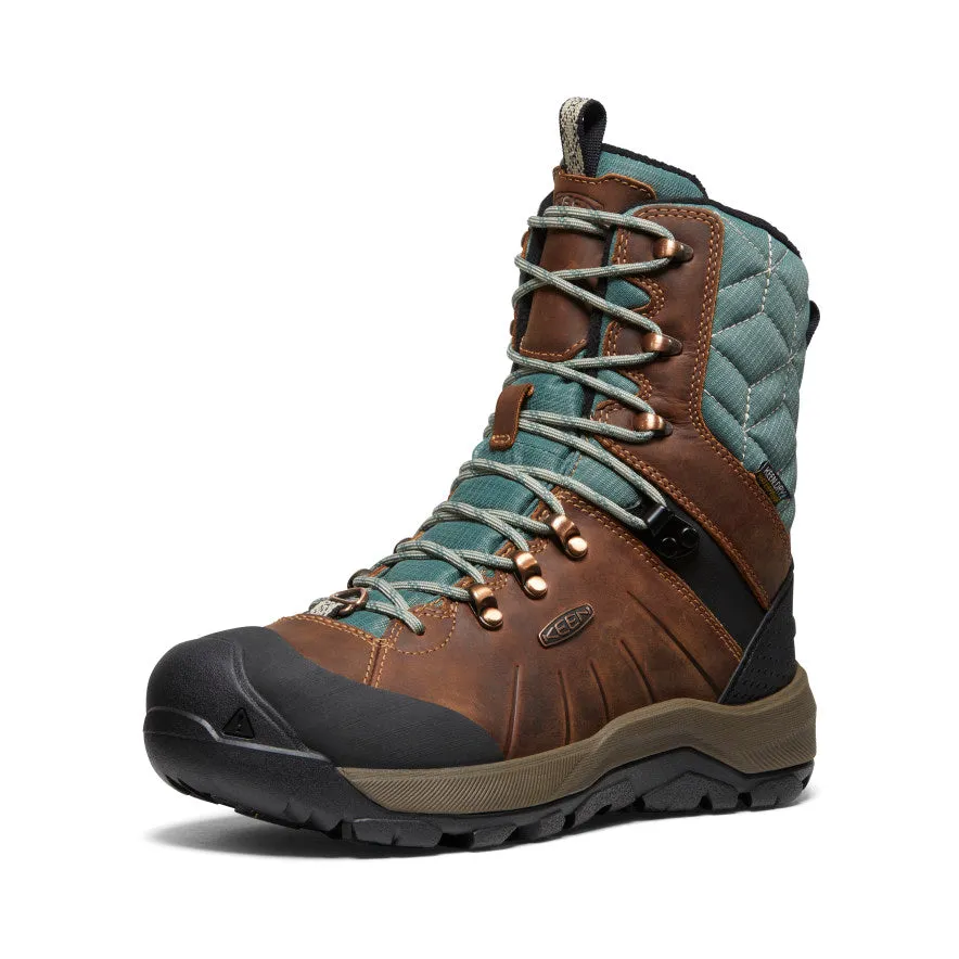 KEEN Women's Revel IV High Polar Boot - Maple/Dark Forest