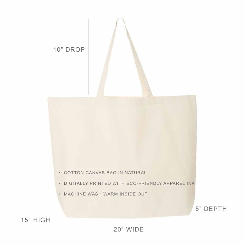 KKG Script Writing Nickname Tote Bag