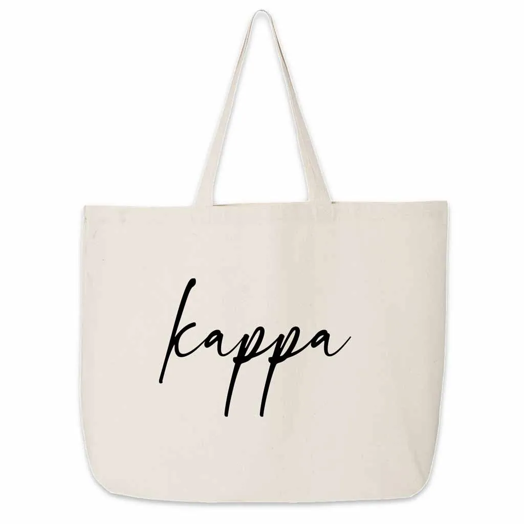 KKG Script Writing Nickname Tote Bag