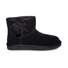 Koolaburra Victoria Mini Black Boots for Women