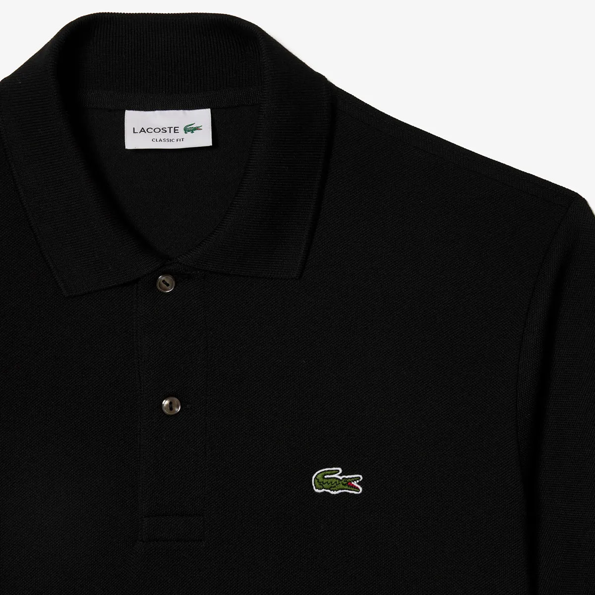 Lacoste Black Classic Fit Polo