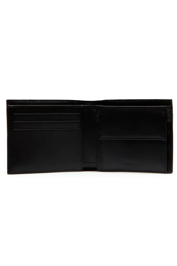 Lacoste Black Leather Wallet