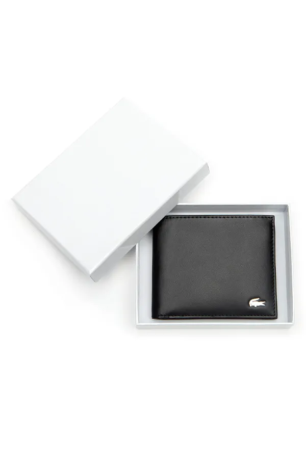 Lacoste Black Leather Wallet