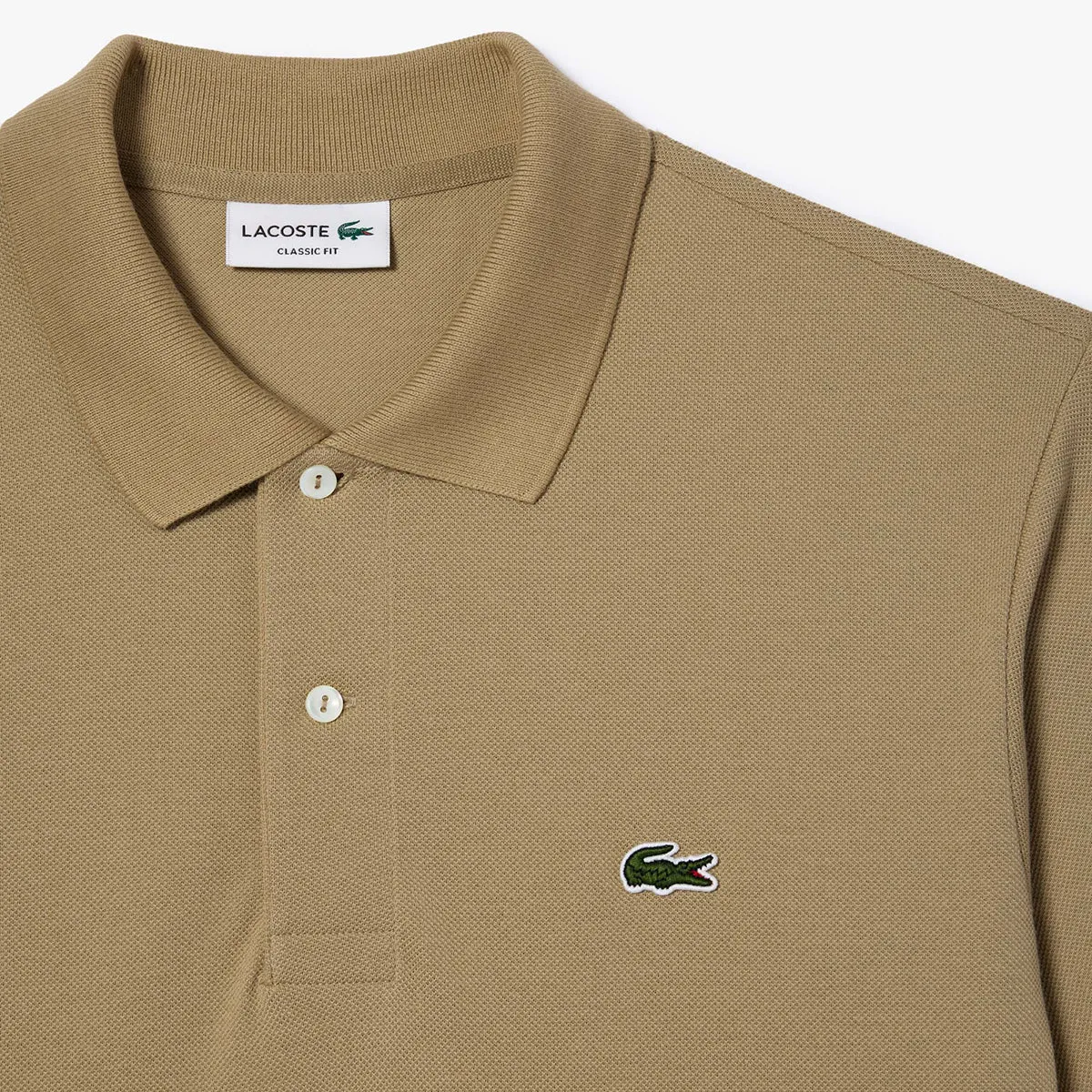 Lacoste Classic Fit Polo Beige