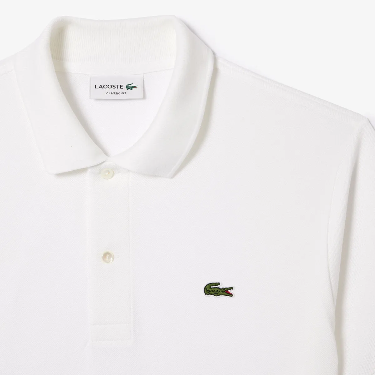 Lacoste Classic Fit Polo - White