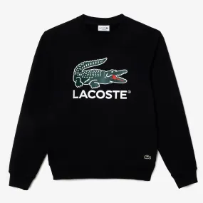 LACOSTE Men's Cotton Fleece Sweatshirt - Classic Fit