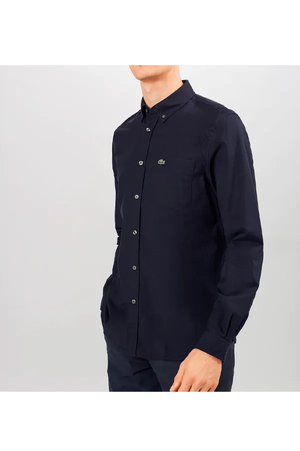 Lacoste Navy Pocket Shirt