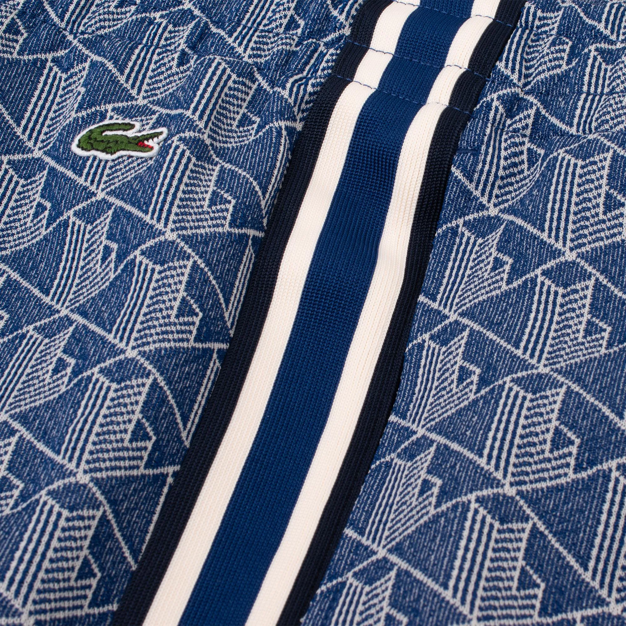 Lacoste Navy/White Monogram Trackpants