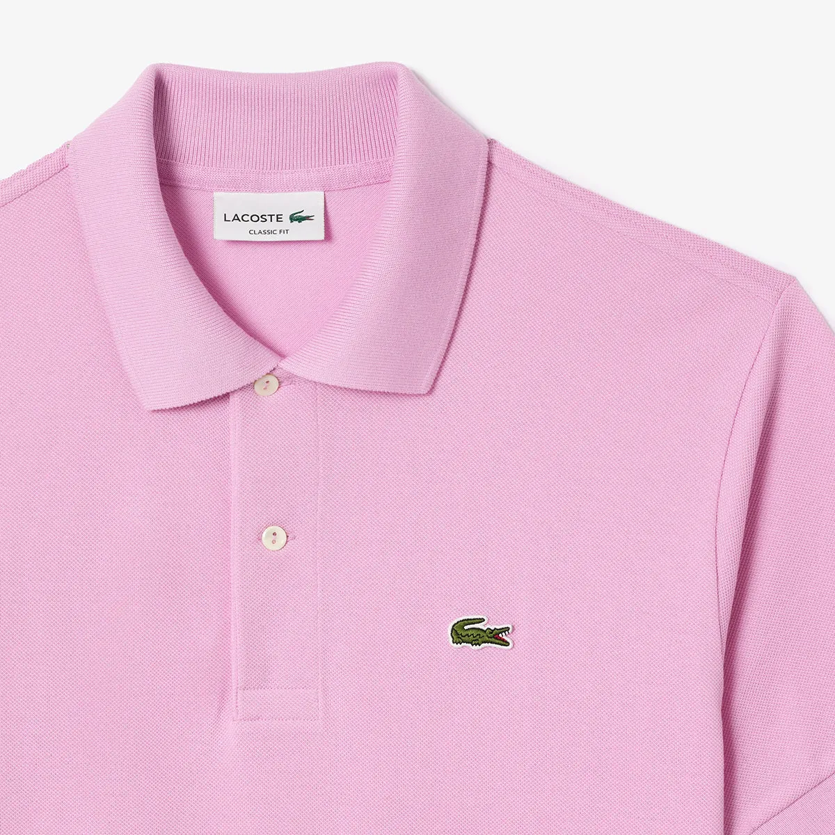 Lacoste Pink Classic Fit Polo