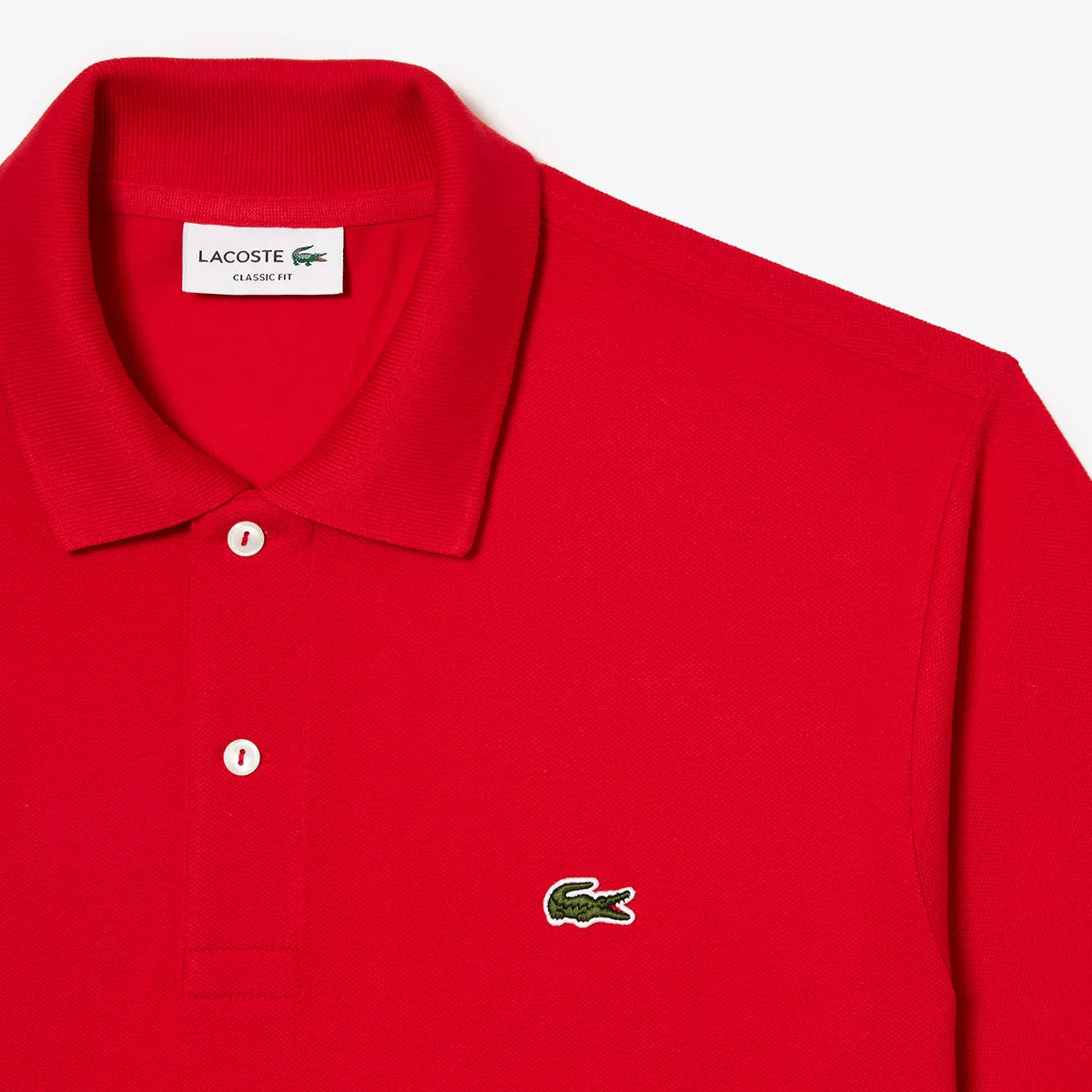 Lacoste - Red Classic Fit Polo | Shop Now!