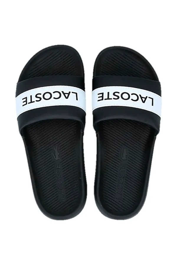 Lacoste Women Logo Slides - Black.