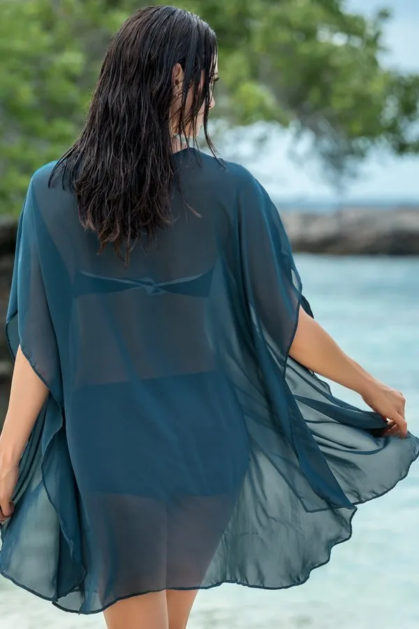 Leonisa Beach Cover-Up Kimono