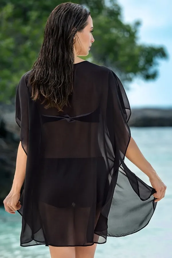 Leonisa Beach Cover-Up Kimono