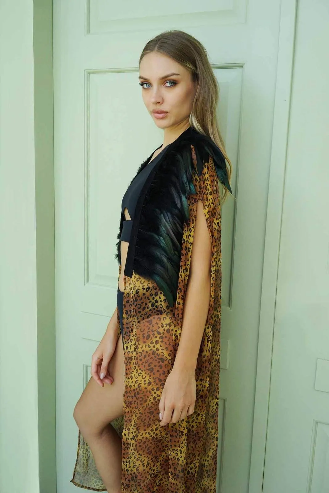 Leopard Print Kimono - Shop now for trendy leopard print kimonos!