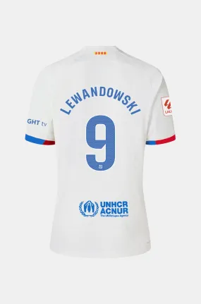 LFP  FC Barcelona away shirt 23/24 “ Junior  - LEWANDOWSKI