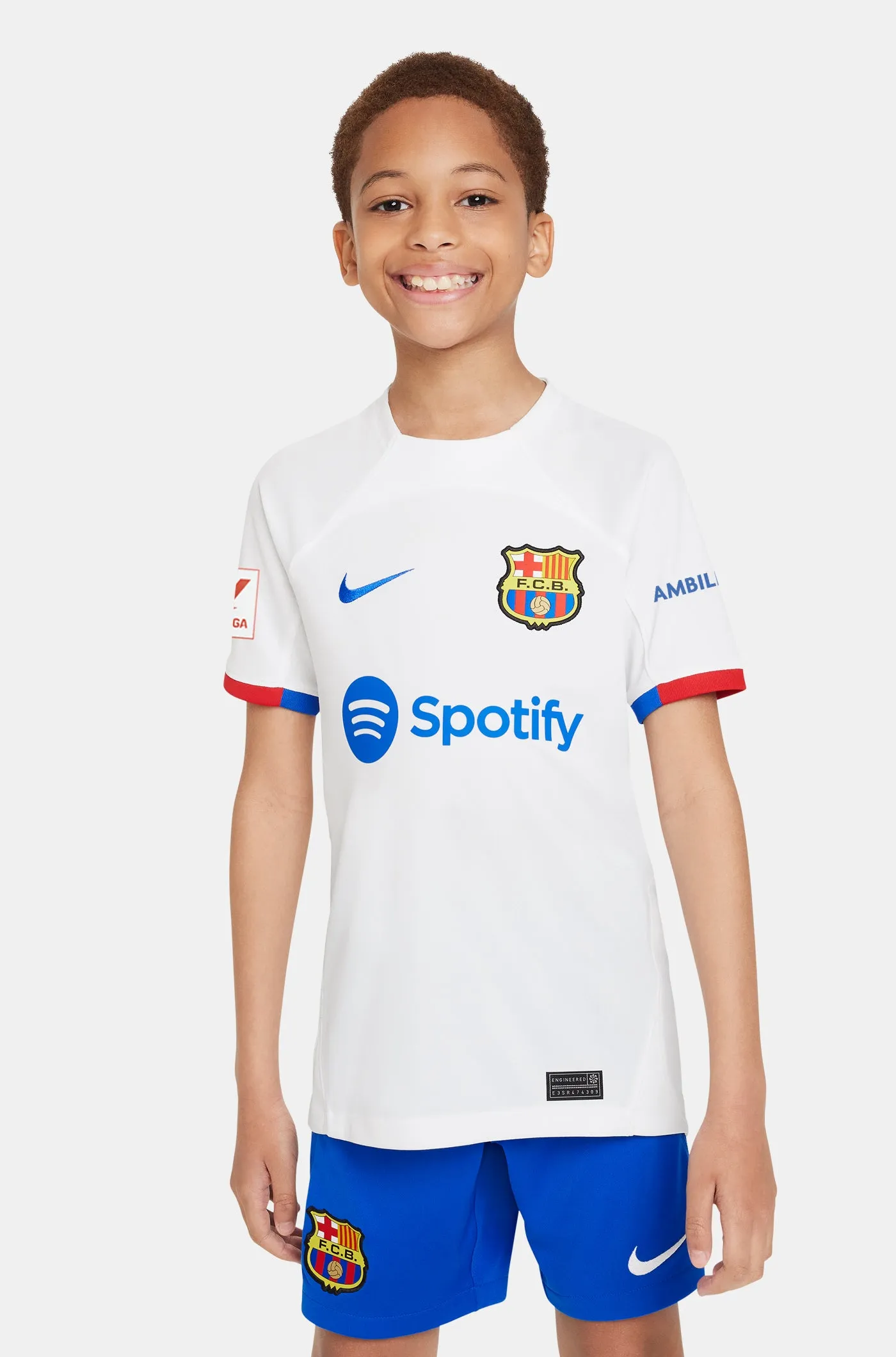 LFP  FC Barcelona away shirt 23/24 “ Junior  - ROMEU