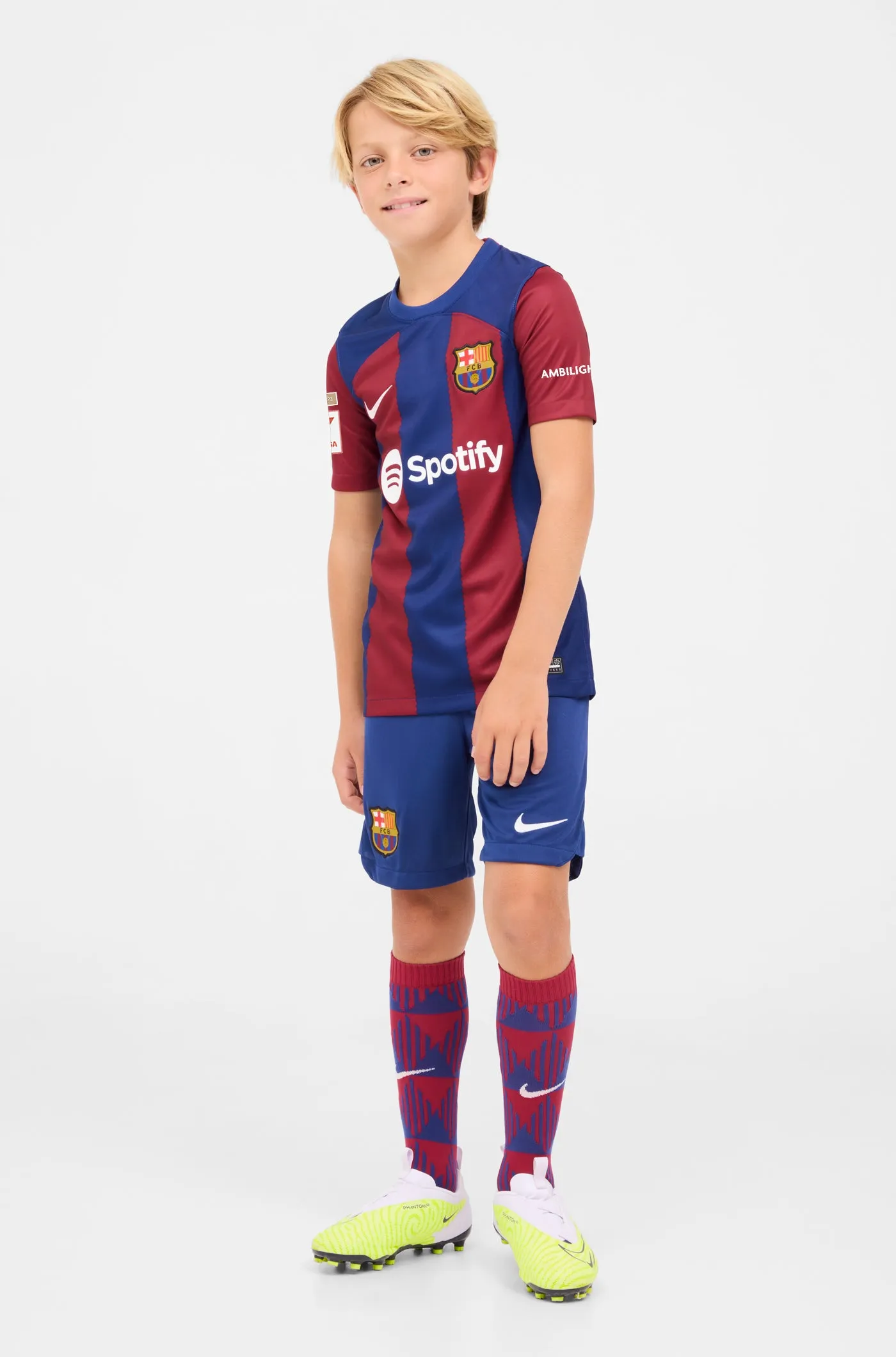 LFP FC Barcelona home shirt 23/24 - Junior