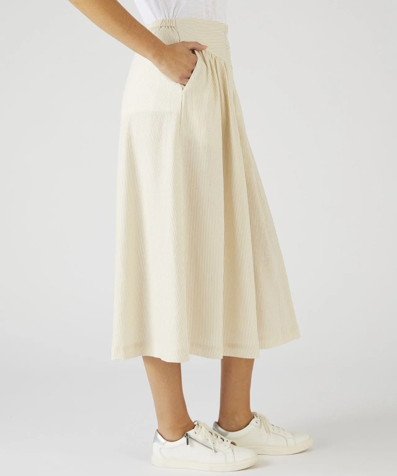 Linen Mix Skirt