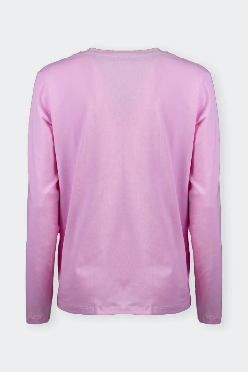 Long Sleeve Pink T-Shirt