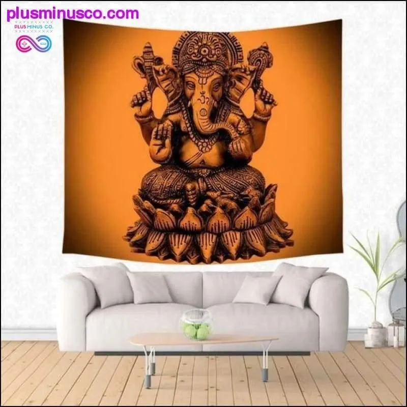 Lord Ganesha Wall Hanging Tapestry/ Beach Yoga Mat