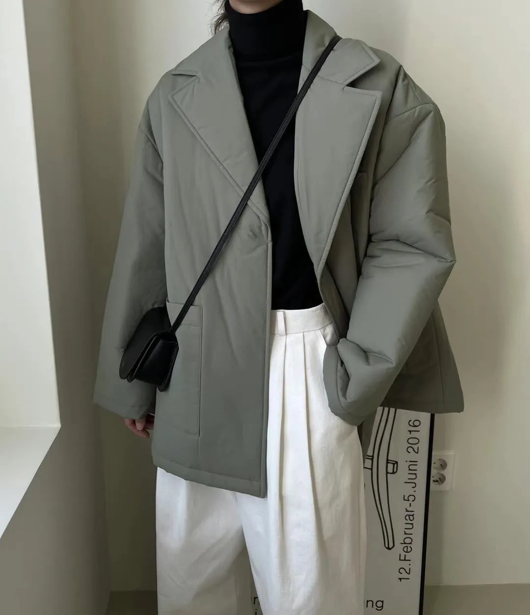 Lydia Khaki Belted Coat