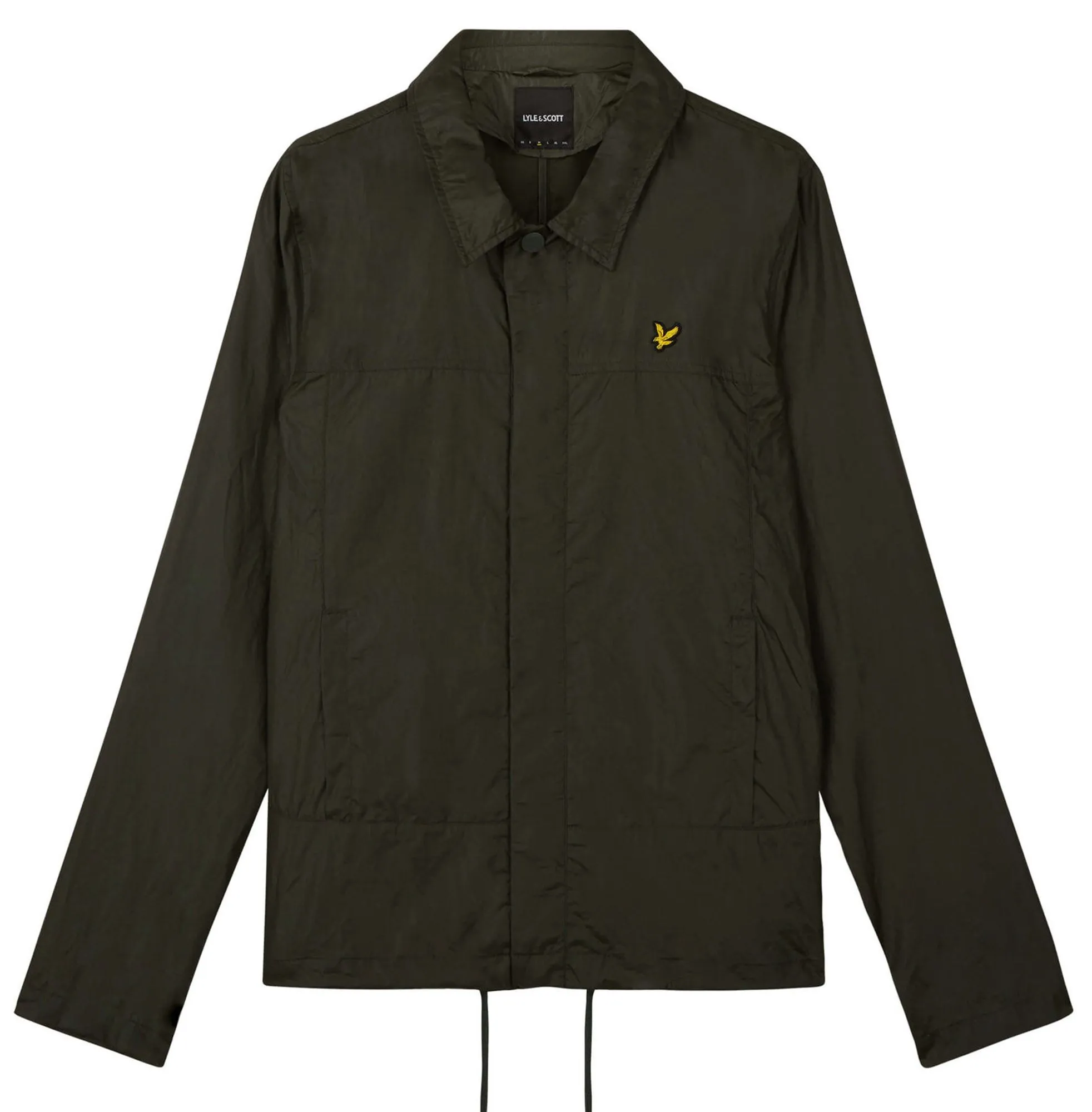 Lyle & Scott Coach Zip Through Jacket Dark Sage