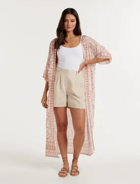 Maddy Longline Kimono can be rewritten as Longline Kimono Maddy