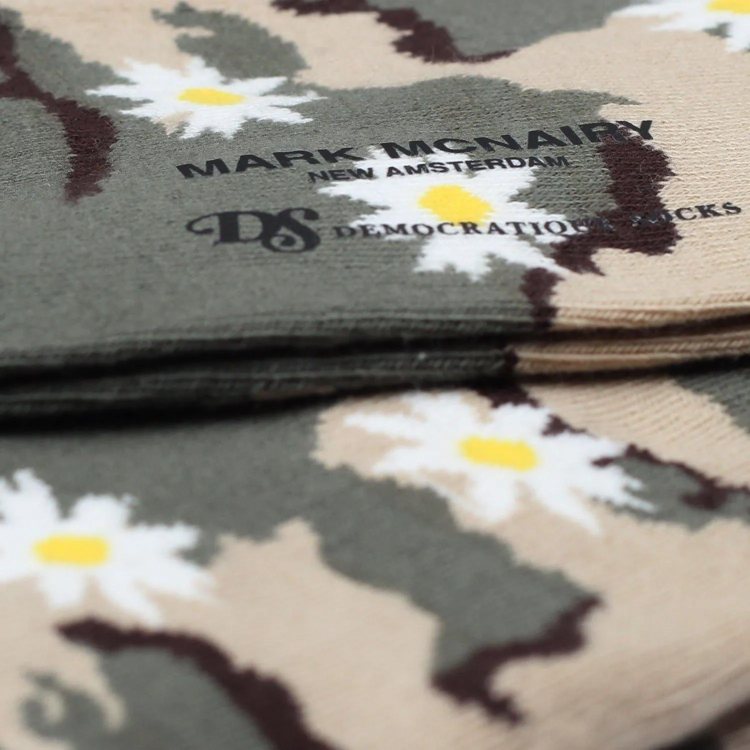 Mark McNairy Camo Daisy Socks