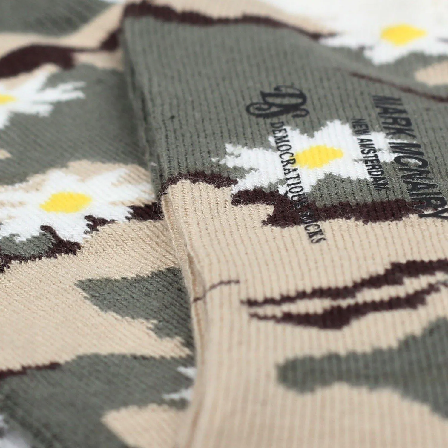 Mark McNairy Camo Daisy Socks