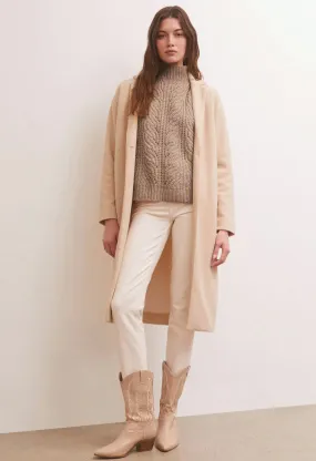 Mason Coat-Light Oatmeal Heather is rewritten as Light Oatmeal Heather Mason Coat.