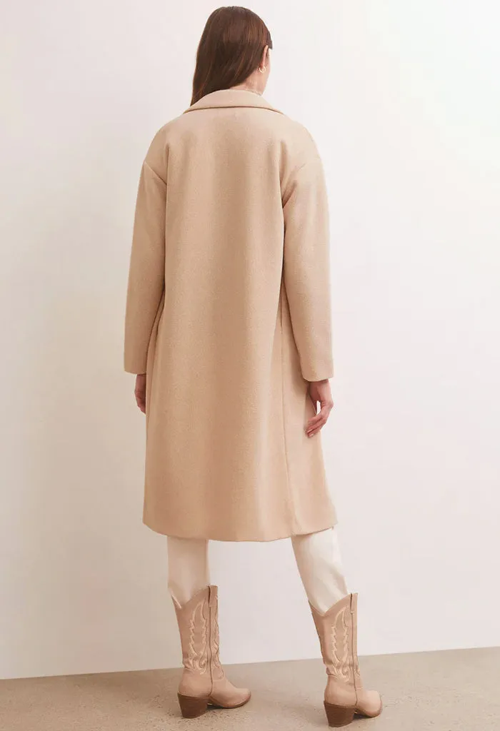 Mason Coat-Light Oatmeal Heather is rewritten as Light Oatmeal Heather Mason Coat.