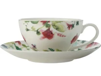 Maxwell & Williams Primavera Coupe Cup & Saucer 250ml