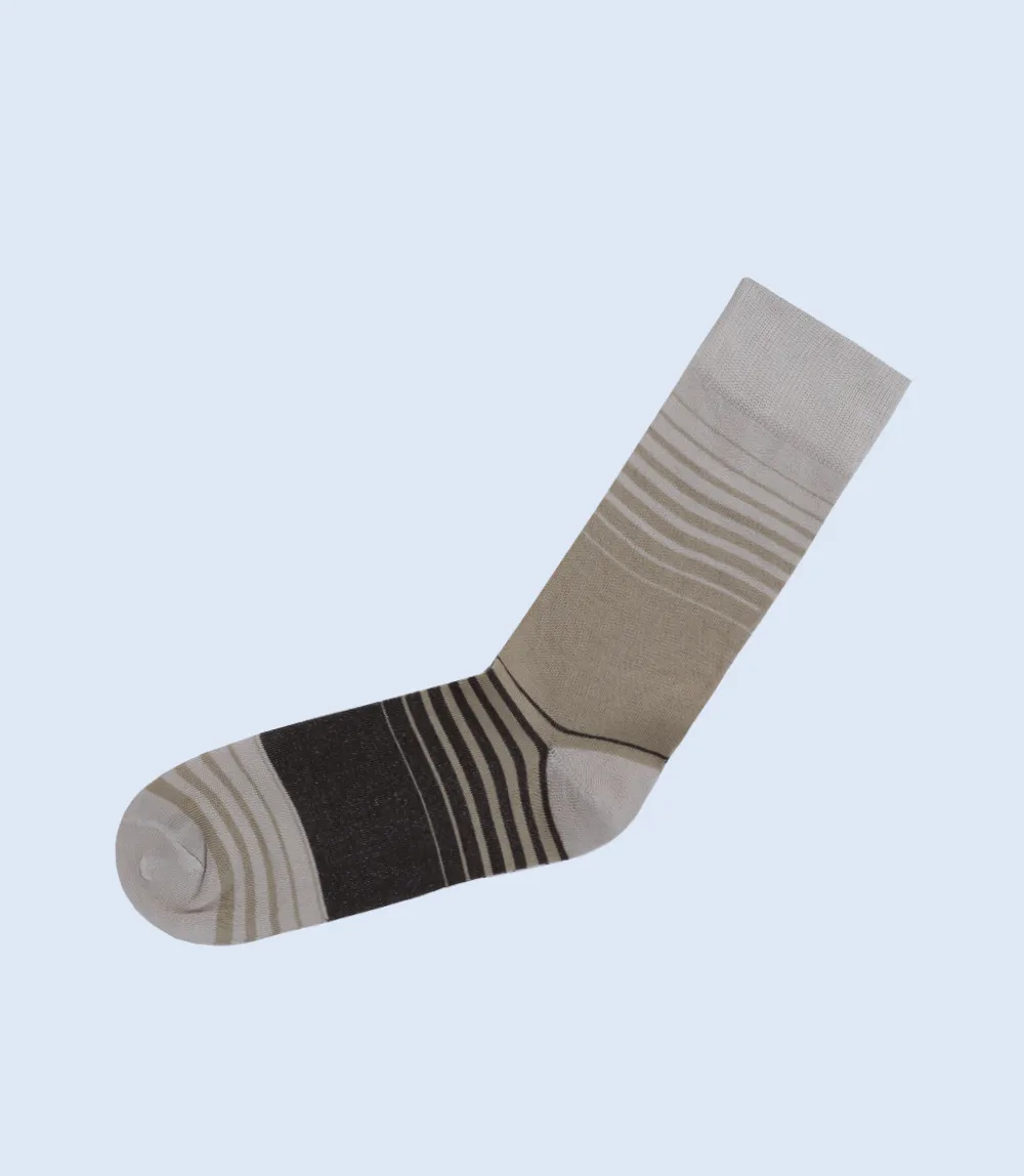 Mens Mid-calf Socks - MA0497-MULTY