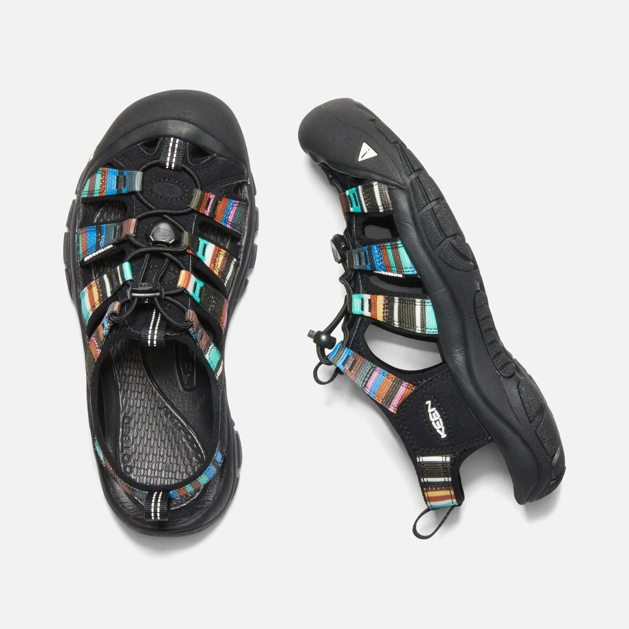 mens waterproof sandals - raya/black