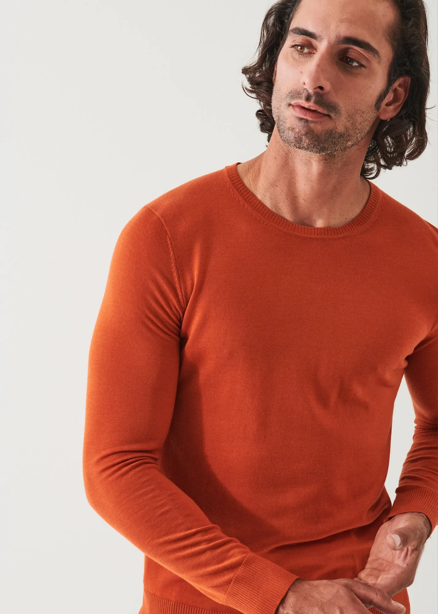 Merino Wool Crewneck - Fine Gauge