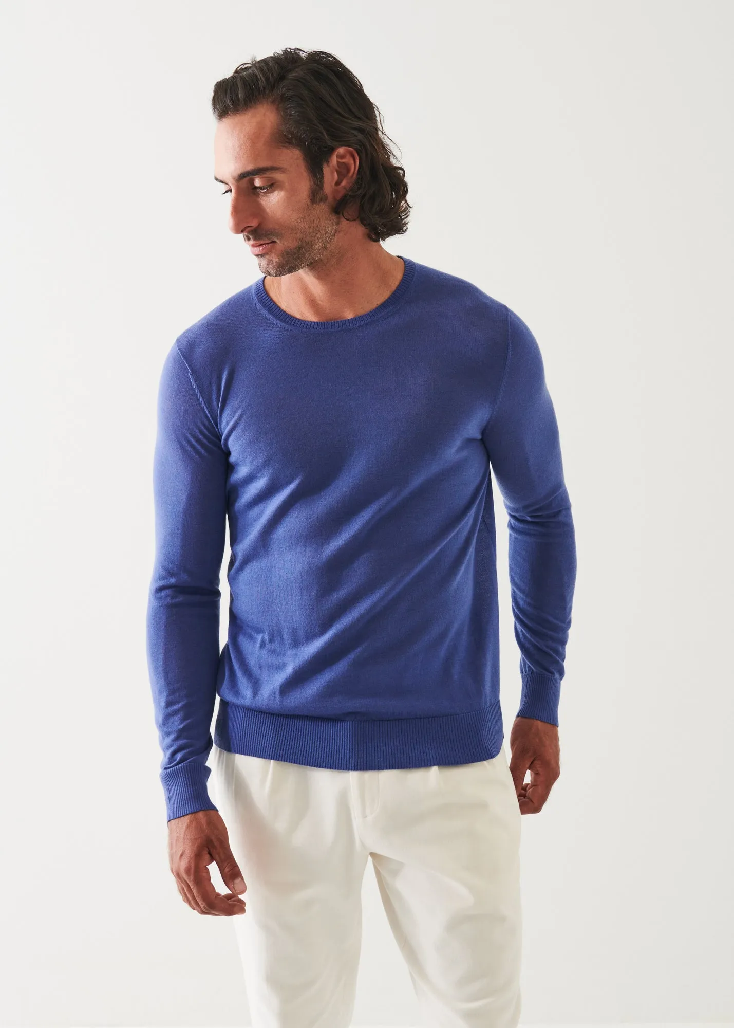 Merino Wool Crewneck - Fine Gauge