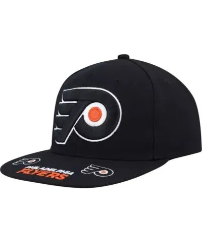 Mitchell & Ness Men's NHL Philadelphia Flyers Vintage Hat Trick Snapback Hat